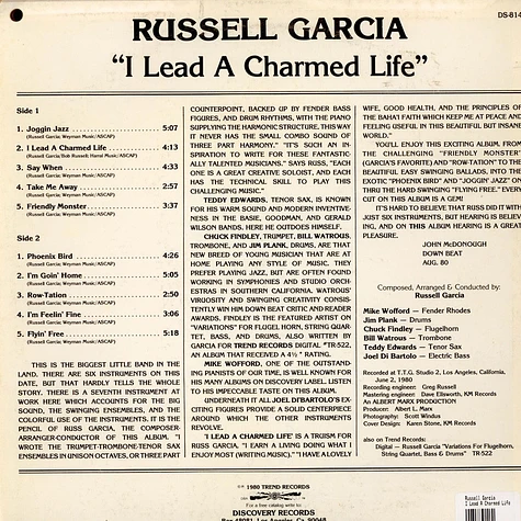 Russell Garcia - I Lead A Charmed Life