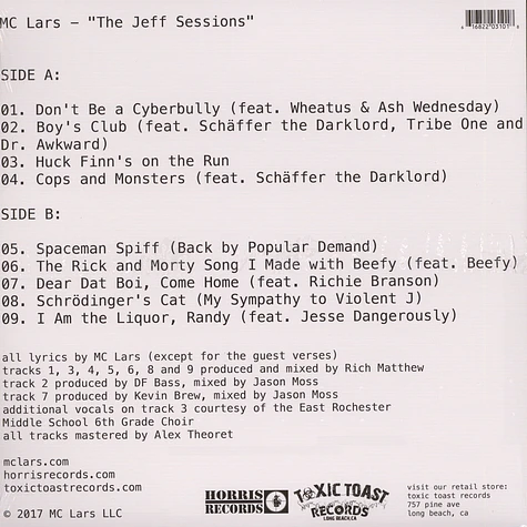 MC Lars - The Jeff Sessions