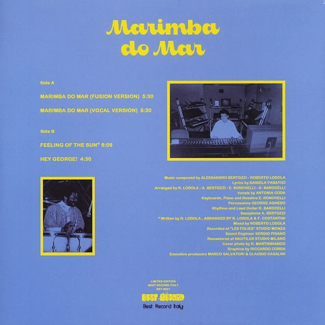 Roberto Lodola - Marimba Do Mar