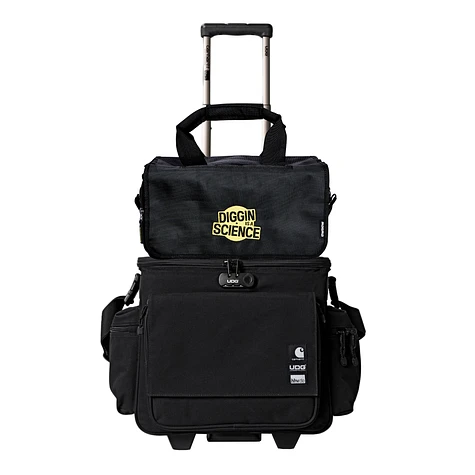 Carhartt WIP x UDG x HHV x Magma - Sling Bag Trolley »For The Record« & 45 Record-Bag (150) "Diggin Is A Science" Edition (HHV Bundle)
