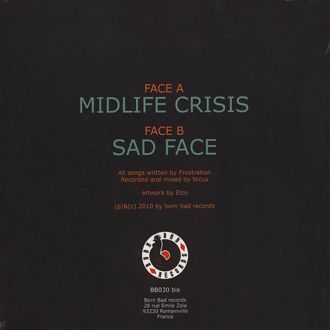 Frustration - Midlife Crisis/Sad Face