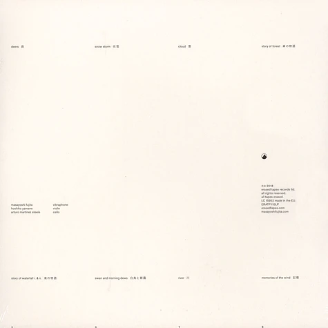 Masayoshi Fujita - Stories Clear Vinyl Edition