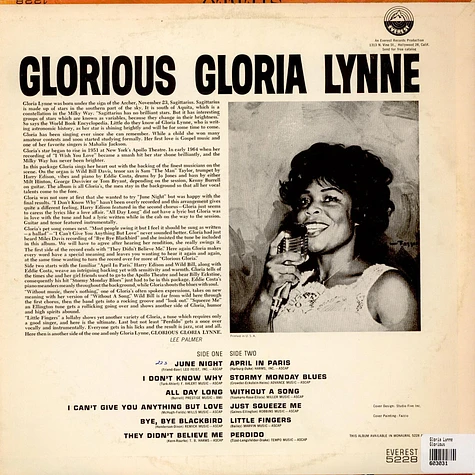 Gloria Lynne - Glorious
