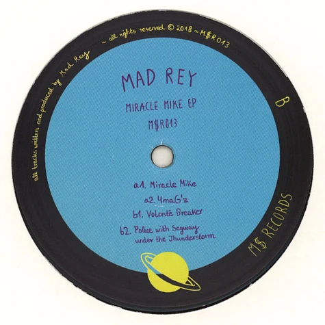 Mad Rey - Miracle Mike EP