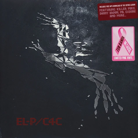 El-P - C4C (Cancer 4 Cure) Ten Bands One Cause Pink Vinyl Edition