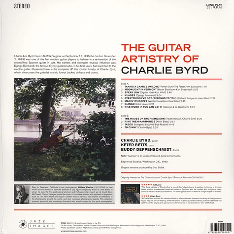 Charlie Byrd - The Guitar Artistry Of Charlie Byrd Gatefold Sleeve Edition