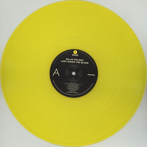 Billie Holiday - Lady Sings The Blues Transparent Yellow Vinyl Edition