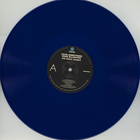 Louis Armstrong & Duke Ellington - The Great Summit Transparent Blue Vinyl Edition