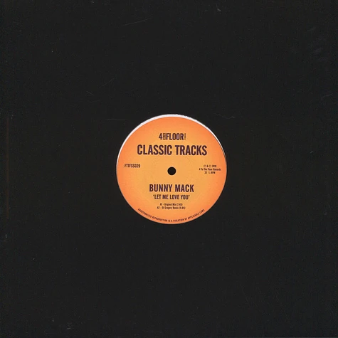 Bunny Mack - Let Me Love You DJ Gregory & Moplen Remixes