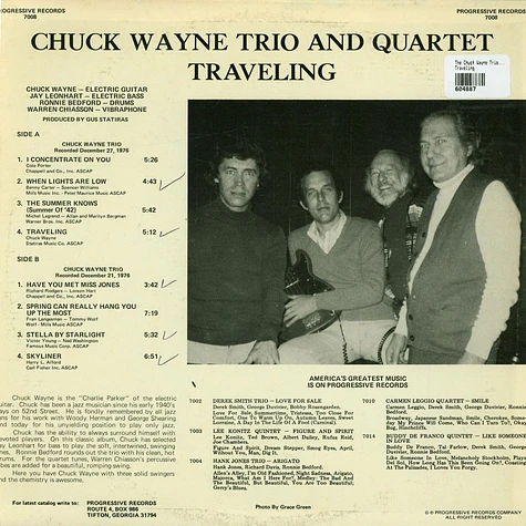 The Chuck Wayne Trio And The Chuck Wayne Quartet - Traveling