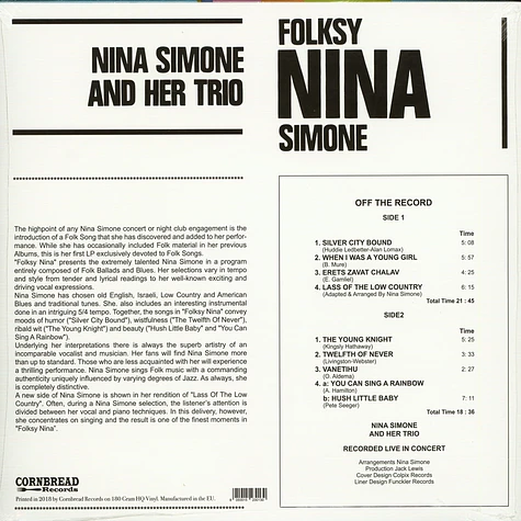 Nina Simone - Folksy Nina