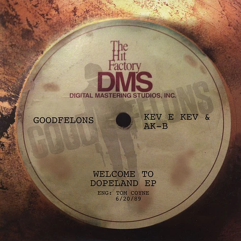 Kev-E-Kev & Ak-B - Welcome To Dopeland Red Vinyl Edition