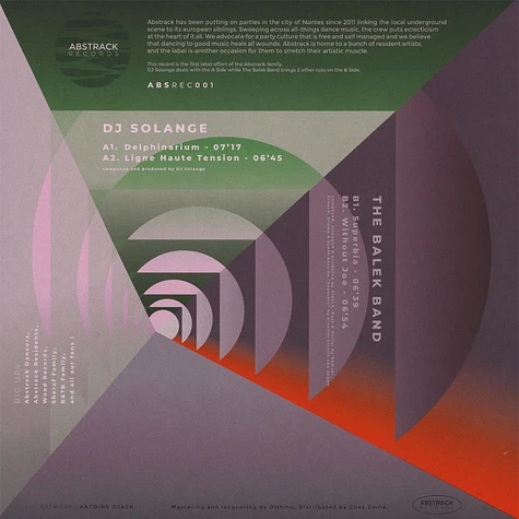 DJ Solange & Balek Band - Frequence Pure Volume 1