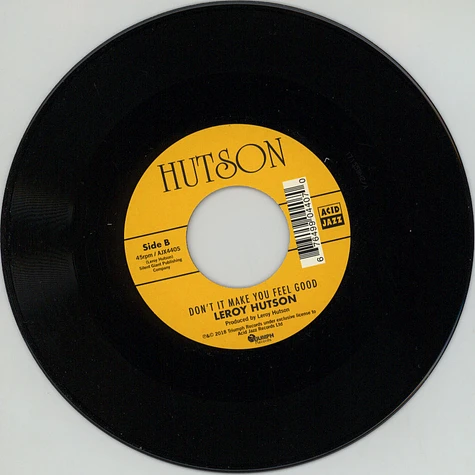 Leroy Hutson - Lucky Fellow / Don't It Make You Feel Good