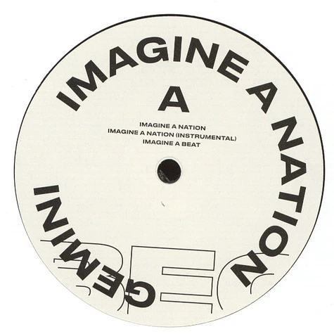 Gemini - Imagine A Nation / For The Crazy