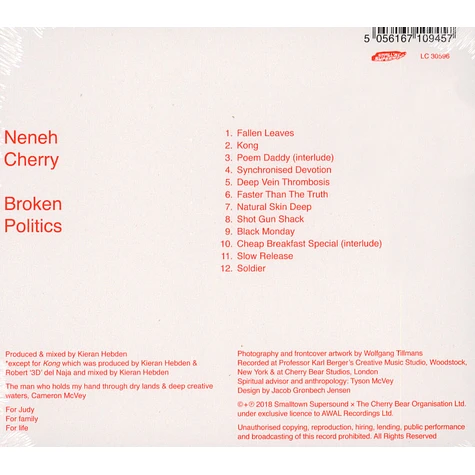 Neneh Cherry - Broken Politics