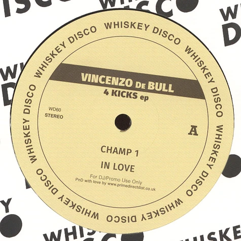 Vincenzo de Bull - 4 Kicks EP