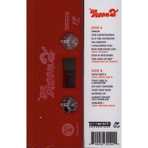 Dr. Dooom aka Kool Keith - Dr. Dooom 2 Limited Red Tape Edition