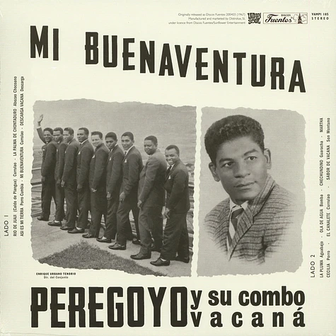 Peregoyo Y Su Combo Vacana - Mi Buenaventura