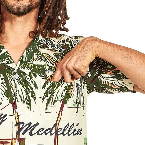 40s & Shorties x Narcos - Sunny Medellin Aloha Shirt