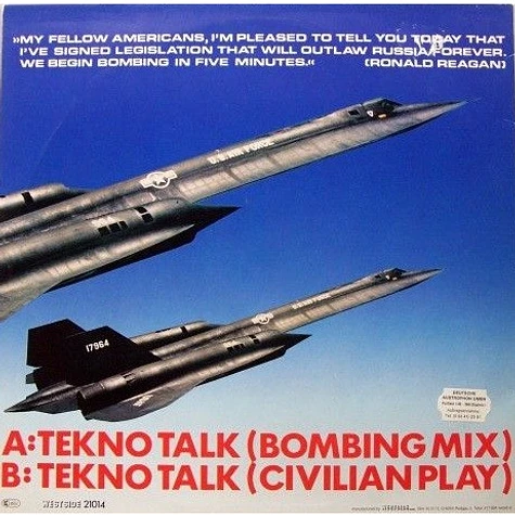 Moskwa TV - Tekno Talk (Bombing Mix)