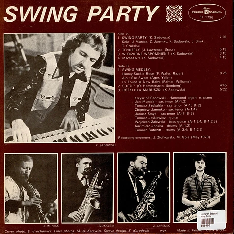 Krzysztof Sadowski - Swing Party
