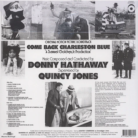 Donny Hathaway - Come Back, Charleston Blue