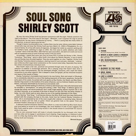 Shirley Scott - Soul Song