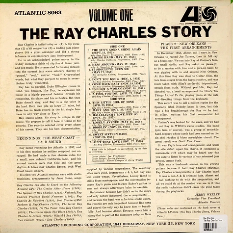 Ray Charles - The Ray Charles Story (Volume One)