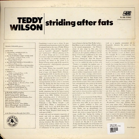 Teddy Wilson - Striding After Fats