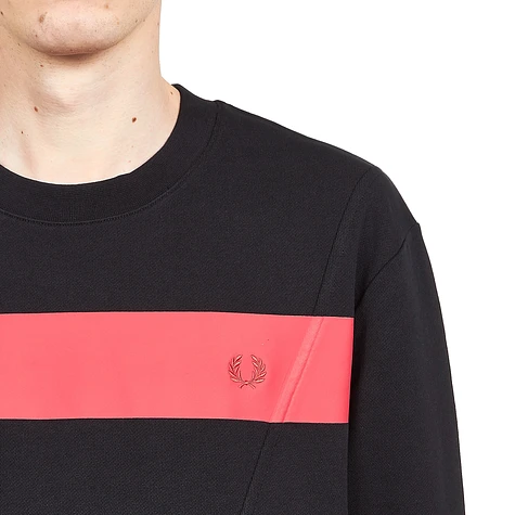 Fred Perry - Printed Chest Panel Sweatshirt