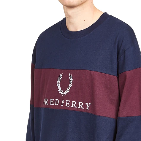 Fred Perry - Contrast Panel Sweatshirt