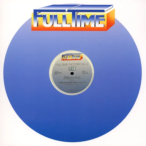 Boeing / Electric Mind / Maurice McGee / Orlando Johnson - Fulltime Factory Volume 2 Black Vinyl Edition