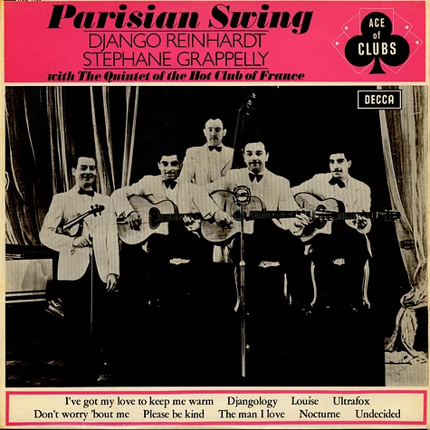 Django Reinhardt / Stephane Grappelli With Quintette Du Hot Club De France - Parisian Swing