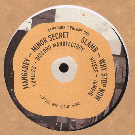 Mangabey, Slamb, Luvless & Vitess - Cliff Music Volume One