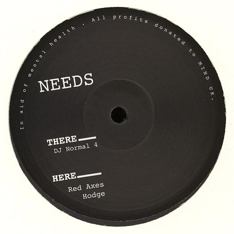 DJ Normal 4, Red Axes & Hodge - Needs 005