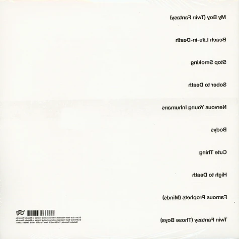 Car Seat Headrest - Twin Fantasy (Mirror To Mirror) White Vinyl Edition