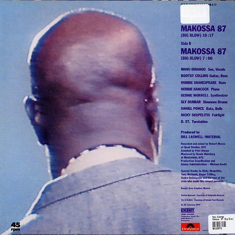 Manu Dibango - Makossa '87 (Big Blow)