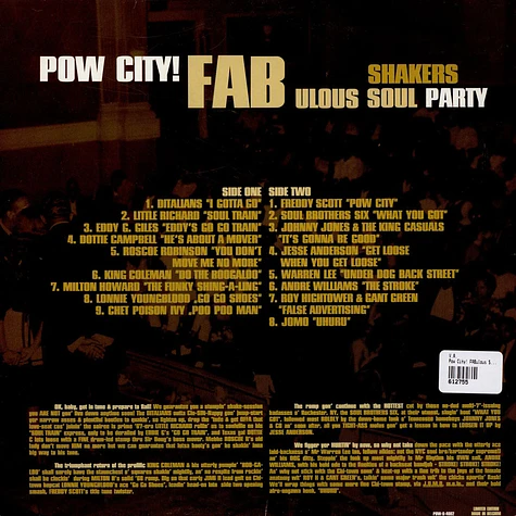 V.A. - Pow City! FABulous Shakers Soul Party