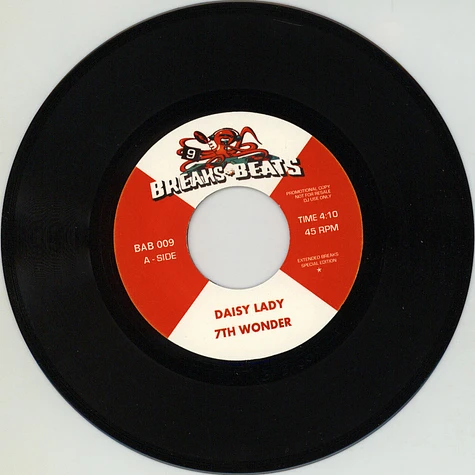 7th Wonder / Blackbusters - Daisy Lady / Old Man Extended Breaks Special Edition