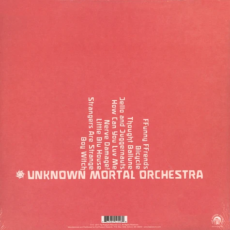 Unknown Mortal Orchestra - Unknown Mortal Orchestra Blue Vinyl Edition