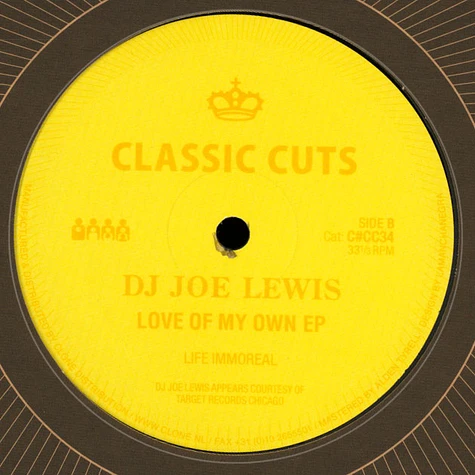 DJ Joe Lewis - Love Of My Own