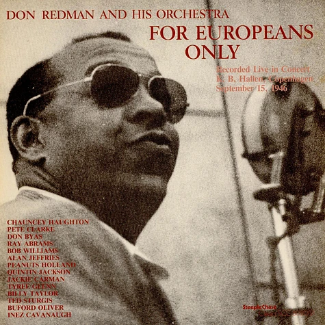 Don Redman And His Orchestra - For Europeans Only