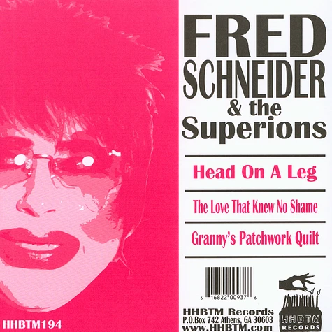 Fred Schneider Of The B-52s & The Superions - Head On A Leg