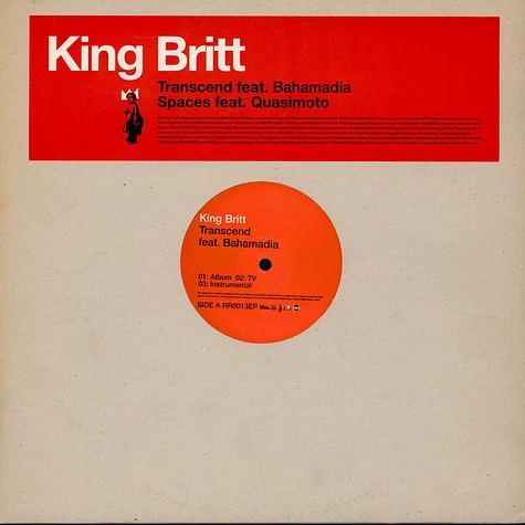 King Britt - Transcend / Spaces