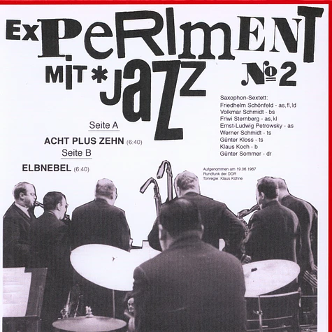 Saxophon Sextett - Acht Plus Zehn / Elbnebel (Live Im Rundfunk Der DDR 1967)