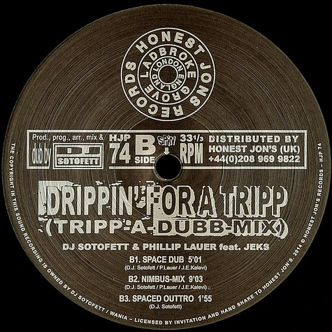 DJ Sotofett - Drippin' For A Tripp (Tripp-A-Dubb-Mix)