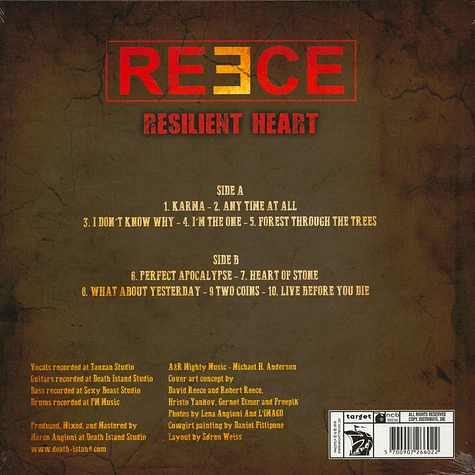 Reece (Accept/ Bonfire) - Resilient Heart