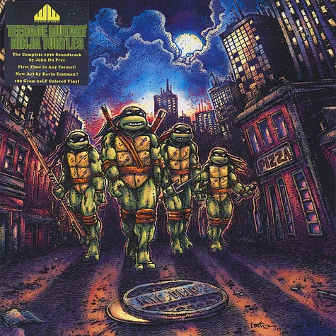 John Du Prez - OST Teenage Mutant Ninja Turtles Leonardo Edition Blue & Green Vinyl