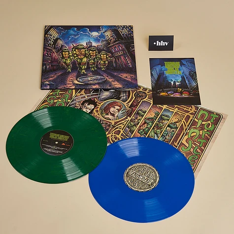 John Du Prez - OST Teenage Mutant Ninja Turtles Leonardo Edition Blue & Green Vinyl